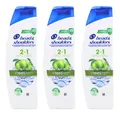Produktbild: 3x Head&Shoulders Apple Fresh 2in1 Anti Schuppen Shampoo &Pflegespülung je 250ml