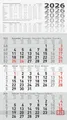 Produktbild: Glocken 3-Monatskalender 2026 | 300×520 mm