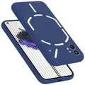 Produktbild: Cadorabo Hülle kompatibel mit Nothing Phone (1) Hülle Silikon Handyhülle für Phone (1) Case aus flüssigem Silikon- Kratzfeste und stoßfeste dünne TPU Schutzhülle - Liquid BLAU