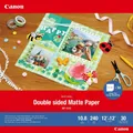 Produktbild: Canon 4076C007 Mp-101D Double-Sided Matte  Paper, 12X12, 30 Sheets ~E~