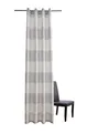 Produktbild: Ösenschal Homing Burbank Vorhang blickdicht 140x245 573523 Streifen silber