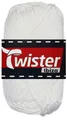 Produktbild: Kurtenbach 50 Gramm Twister Ibiza aus 100 % Baumwolle 10 Weiss Bastelgarn