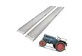 Produktbild: TRUTZHOLM Auffahrrampe Schwerlastrampe 200cm Traglast 2t Alu grau Verlade Rampe Verladerampen (2-St., 2er Set)