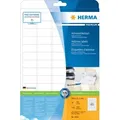 Produktbild: HERMA PREMIUM Adressetiketten 38,1 x 21,2 mm, 1.625 Etiketten, weiß, matt, permanent haftend, Blattformat: DIN A4