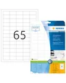 Produktbild: HERMA Premium Papier matt permanent selbstklebend High White 38.1 x 21.2 mm 1625 Etiketten 25 Bogen x 65 laminierte Adressetiketten (4504)