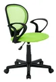Produktbild: SixBros. Bürostuhl Drehstuhl Schreibtischstuhl Grün/Schwarz H-2408F/1408