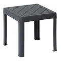 Produktbild: Ondis24 Beistelltisch Kaffeetisch Balkontisch Pop, pflegeleicht, UV- und witterungsbeständig (anthrazit)