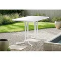 Produktbild: Gartentisch Weiß ca. 115x70x72cm