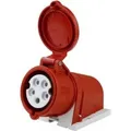 Produktbild: Wandsteckdose 32A 5P 6h 400V IP44 Mennekes 27008 - Rot