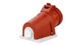 Produktbild: 4015394287728 Gniazdo 32A 5P (3P+N+Z) 6h IP44 natynkowe TYP27008 Mennekes 7728 M