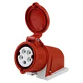 Produktbild: CEE Mennekes Einbausteckdose 32A 5P 400V IP44 Anbausteckdose Typ27008 7728