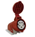 Produktbild: MENNEKES CEE Wanddose 16A 32A 5-polig 400V rot 27008 27004 IP44 Aufputz Wand
