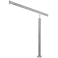 Produktbild: V2Aox Treppengeländer Edelstahl Treppengeländer Handlauf Geländer Aufmontage 80 - 200 cm, 100 cm Länge 100 cm