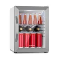 Produktbild: Klarstein Beersafe Crystal White Bierkühlschrank, Getränkekühlschrank mit Glastür, Kühlschrank, Flaschenkühlschrank mit 33 Liter