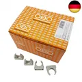 Produktbild: OBO OBO Bettermann M16 Schnellklemmen Klemme Rohrschelle stapelbar, hellgrau,