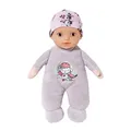 Produktbild: Baby Annabell Zapf Creation 706442 SleepWell for Babies 30cm - weiche Stoffpuppe für Babys mit Aufnahmefunktion, in grau rosa, waschbar, ab Geburt nutzbar.