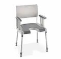 Produktbild: Invacare Dusch-Toilettenrollstuhl Aquatec® Sorrento Duschstuhl mit Hygieneausschnitt