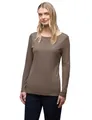 Produktbild: Street One Damen 3228737 Basic Langarmshirt, Silk Brown, 40