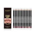 Produktbild: Baorder 12 Farben Matte Lip Liner Set, Premium Waterproof Smooth Lip Pencils, Long Lasting Nude Liner Lipstick for Defining & Filling Lips