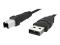 Produktbild: Belkin Pro-Serie Hi-Speed USB 2.0-Kabel USB-A auf USB-B für Drucker, Scanner und Externe Festplatten (1,8m), Grau