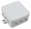 Produktbild: 10 Stück IP54 Feuchtraum Aufputz-Abzweigdosen 75x75x40mm Verteiler Abzweigkasten