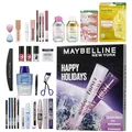 Produktbild: Maybelline New York Adventskalender 2025, Mit 31 Türchen für den gesamten Dezember, 26 Originalprodukten & 5 Goodies, inkl. 2 Sky High Mascara + 4 Garnier Skincare Produkten