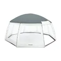 Produktbild: Bestway Pavillon, für runde Pools 600 x 295 cm, Grau