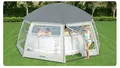 Produktbild: Bestway 58612 Poolzelt Pavillon Rund Pool Dome 600cm Abdeckung Pavillon Schutz