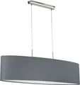 Produktbild: Eglo Pendelleuchte Pasteri 100cm 2xE27 grau matt