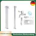 Produktbild: Wassersäule Garten Wasserzapfsäule Wasserhahn Wasserzapfstelle Edelstahl vidaXL