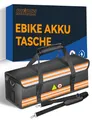 Produktbild: COICER E-Bike Akku Tasche Feuerfeste, Schutz Feuerfeste Box für Akkus, Explosionsgeschützte Lipo Fahrrad, Safe Bag Ebike Akku Schutzhülle Große Batterieaufbewahrung Zubehör mit Schultergurt L