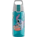 Produktbild: Sigg - Trinkflasche Kinder - Viva One Disney - Stitch Surfing - Für Kohlensäurehaltige Getränke Geeignet - Auslaufsicher - Spülmaschinenfest - BPA-frei - Sport & Schule - Pink - 0,5L