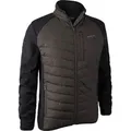 Produktbild: DEERHUNTER Moor Jacke wattiert mit Strick Brown Leaf 4XL