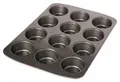 Produktbild: Birkmann Muffinform EASY BAKING, 37 x 26 cm, Grau, Karbonstahl, antihaftbeschichtet