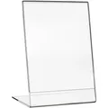 Produktbild: HMF 46930 Acryl Tischaufsteller Schräg DIN A6 Hochformat Glasklar