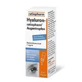 Produktbild: Hyaluron-ratiopharm® Augentropfen: Für die Befeuchtung von trockenen, gereizten oder brennenden Augen. Auch für weiche und harte Kontaktlinsen geeignet,10 ml