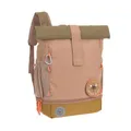 Produktbild: LÄSSIG Kindergartenrucksack Kinderrucksack Rolltop mit Brustgurt wasserabweisend, 11 Liter/Mini Rolltop Backpack Nature Braun