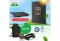 Produktbild: Paket.ag Balkonkraftwerk 460 W mit Hoymiles HM-400 – Glas-Glas Modul (inkl. Universalhalterung), (1-St)