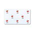Produktbild: Kesper Frühstücksbrett, Melamin, (Set, 1-St), Dekor-Frühstücksbrettchen I love you 23 x 14 cm