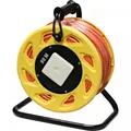 Produktbild: InLine Netzwerk-Kabeltrommel Cat.6A, S/FTP, 80m