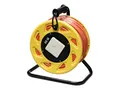 Produktbild: InLine Netzwerkverlängerungskabel RJ-45 R bis S 80 m SFTP CAT 6a orange