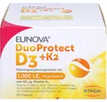 Produktbild: EUNOVA DuoProtect D3+K2 1000 I.E. / 80 µg Kapseln, 90 St. Kapseln
