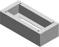 Produktbild: ABL Sockel für eMC2 Ladesäule | EMC9997 | Edelstahl | Einbausockel 100mm | Zubehör Montage Fundament