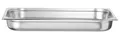 Produktbild: HENDI Gastronormbehälter, Temperaturbeständig von -40° bis 300°C, Heissluftöfen-Kühl- und Tiefkühlschränken-Chafing Dishes-Bain Marie, 9L, GN 1/1, 530x325x(H)65mm, Edelstahl