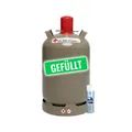 Produktbild: 11 kg Eigentums Propan-Gasflasche grau gefüllt Inkl. Lecksuchspray