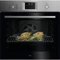 Produktbild: AEG OU5PB40SM  Einbaubackofen, 59,4 cm breit, 72 L, Pyrolytische Selbstreinigung, 45 Automatikprogramme, Edelstahl mit Antifingerprint