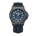 Produktbild: Victorinox Herren Armbanduhr I.N.O.X. Carbon Ø 43 mm, Swiss Made, Analog Quarz, Wasserdicht bis 200 m, Saphirglas, Paracord-Armband, Blau