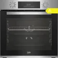 Produktbild: Beko Einbau-Backofenset Induktion 4 Zonen 72l 8 Heizarten Edelstahl
