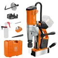 Produktbild: Fein Magnetbohrmaschine AKBU 35 PMQW AS, Akku 18V, 9000N Magnetkraft, MK2 und Weldon, bis 35mm Ø