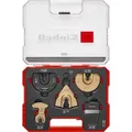 Produktbild: Einhell Multifunktionswerkzeug-Zubehör XLPLUS-CASE, 49708110, Open Back, für Holz, Metall, Kunststoff, Fliesen, 10-teilig
